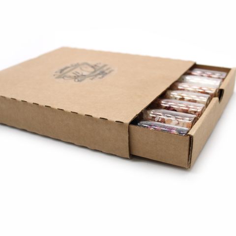 Sels de bain en flacons - Coffret de 7 AW-Dropship