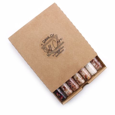 Sels de bain en flacons - Coffret de 7 AW-Dropship