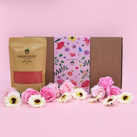 Coffret Spa Passion - Sels et Fleurs de Bain AWGifts Dropship Europe