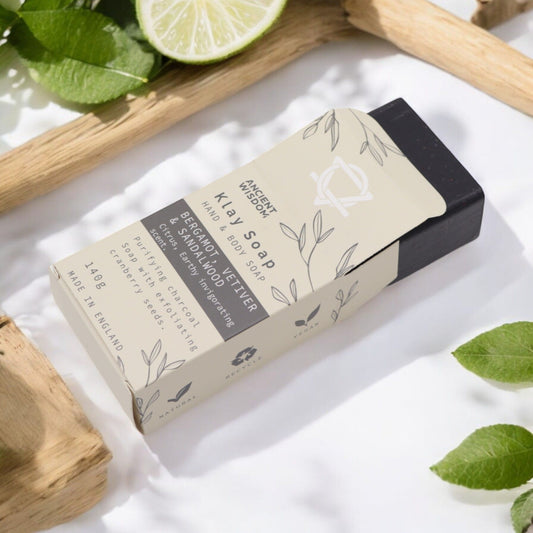 Savon à l’argile Klay - Bergamote & Bois de Santal AWGifts Dropship Europe