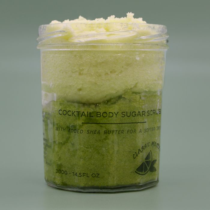 Gommage corporel au sucre parfumé - Mojito