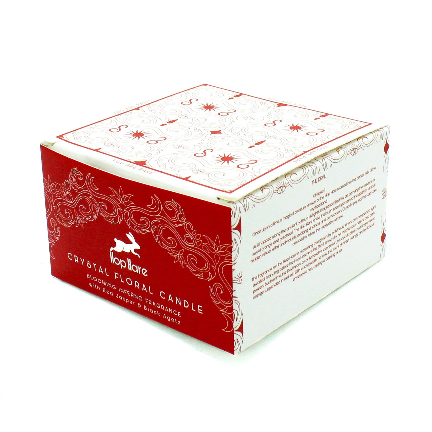 Bougie Fleur Magique en Cristal - Le Diable