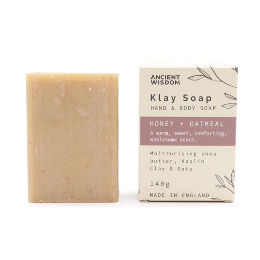 Savon à l’argile Klay - Miel & Avoine AWGifts Dropship Europe