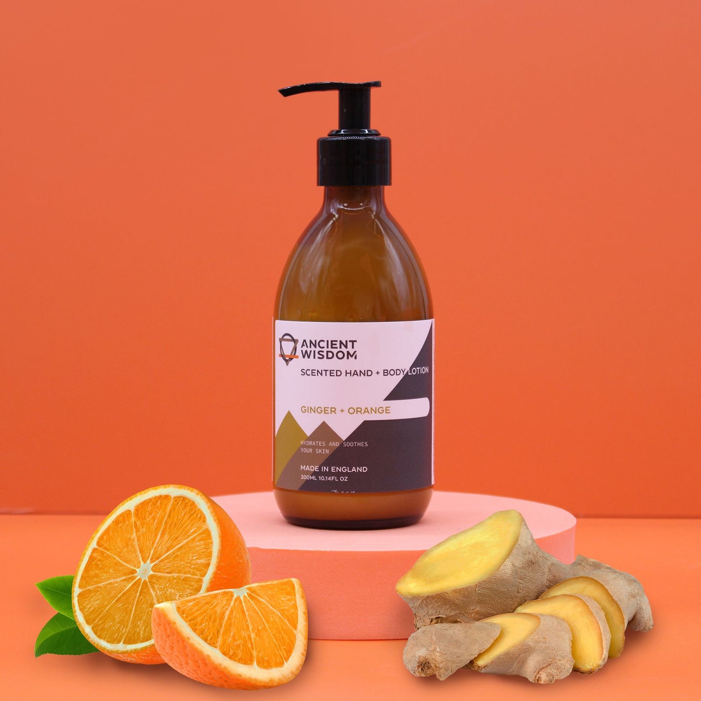 Lotion parfumée - Gingembre & Orange
