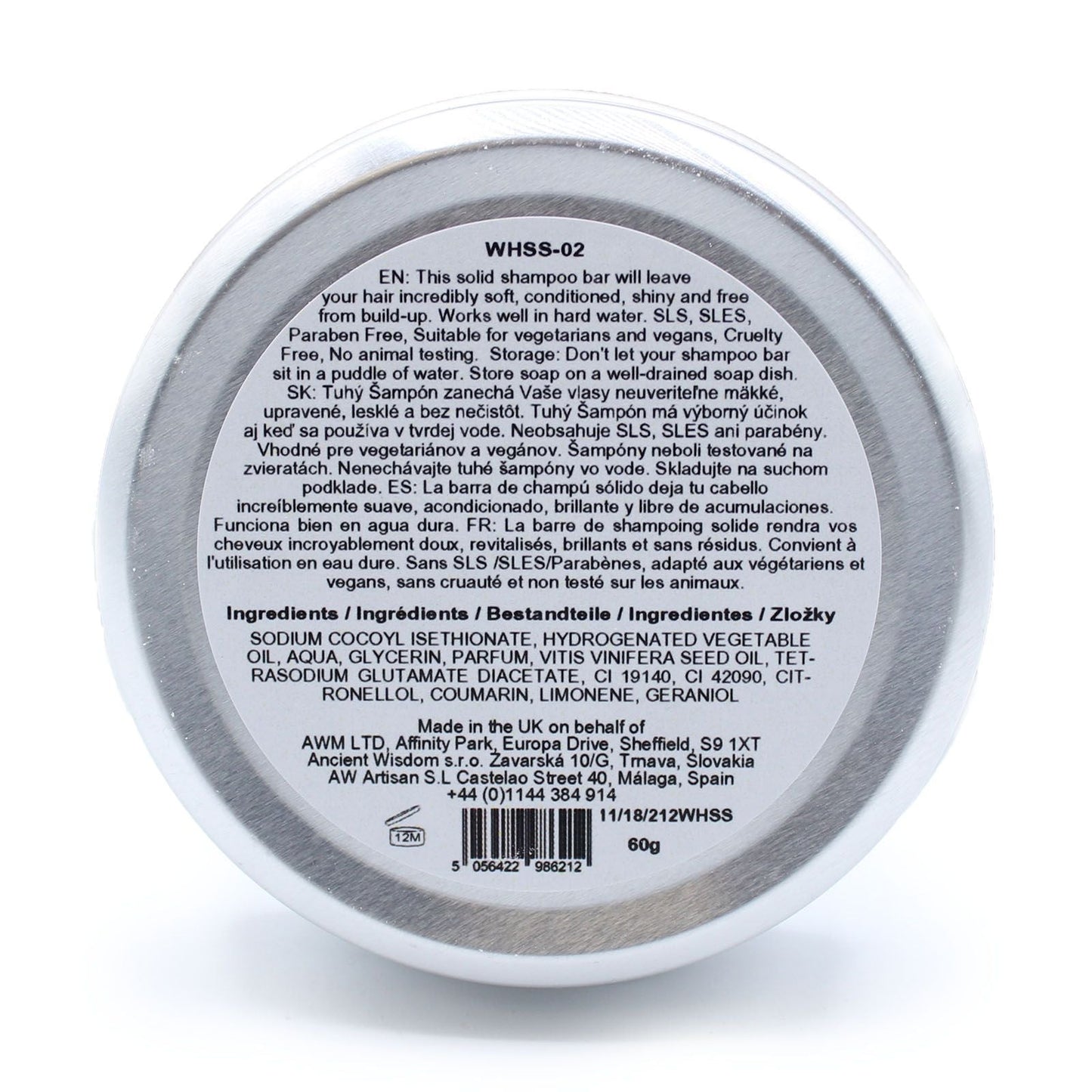 Shampoing solide Wild Hare - Aloe Vera AWGifts Dropship Europe