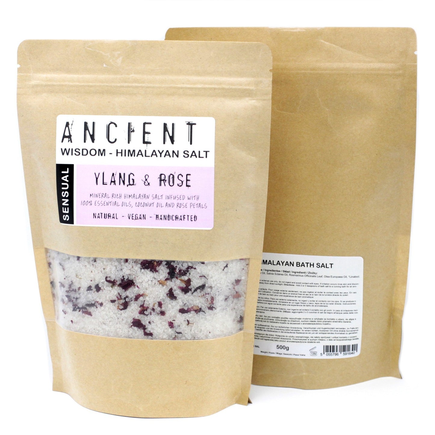 Sels de bain de l’Himalaya Sensuel - Yang Ylang & Huile de Coco