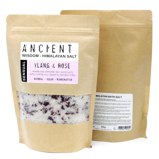 Sels de bain de l’Himalaya Sensuel - Yang Ylang & Huile de Coco