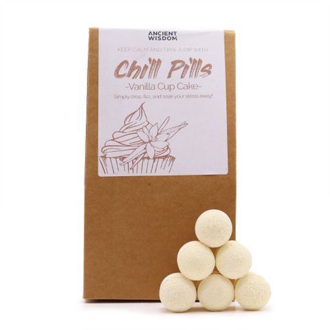 Perles de bain - Cup Cake Vanille