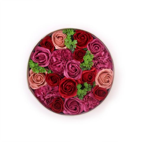 Coffret Fleurs de savon - Roses Vintage