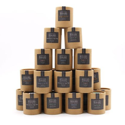 Bombe de Bain Bois de Santal & Sel de Mer avec Bracelet en Sodalite