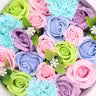 Coffret Fleurs de savon - Bleues