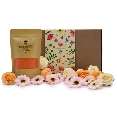 Coffret Spa Détox - Sels et Fleurs de bain