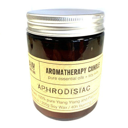 Bougie d’aromathérapie en cire de soja – Aphrodisiaque 