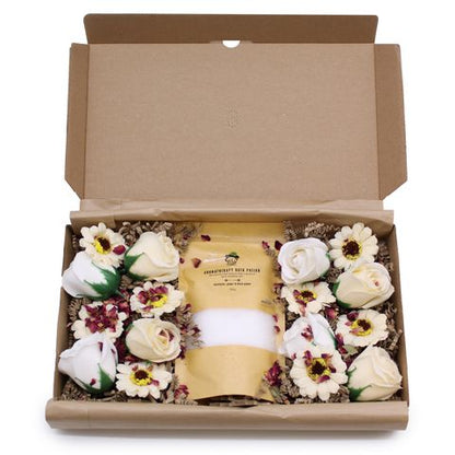 Coffret Spa Bien-Être - Sels et Fleurs de Bain