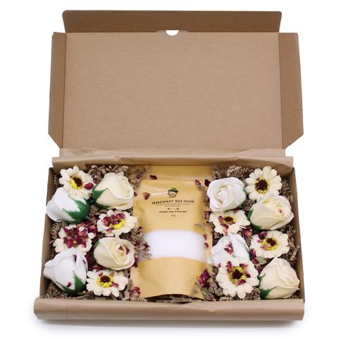 Coffret Spa Bien-Être - Sels et Fleurs de Bain