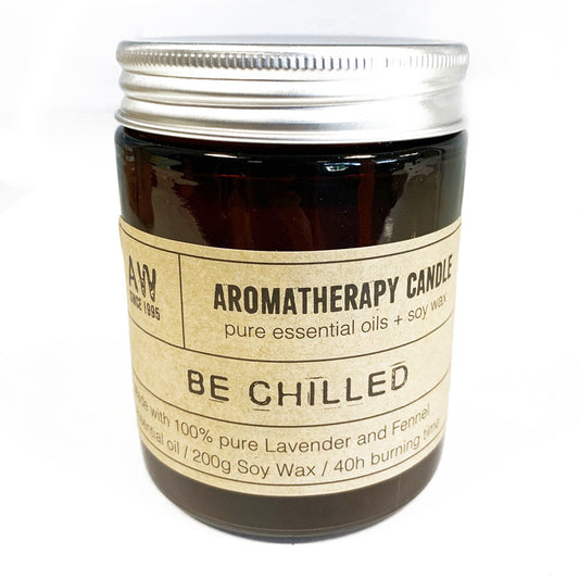 Bougie d’aromathérapie en cire de soja – Tranquillité