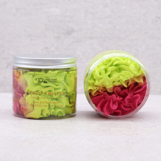 Savon Crème Fouettée - Fraise et Kiwi