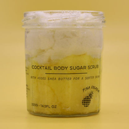 Gommage corporel au sucre parfumé - Pinacolada