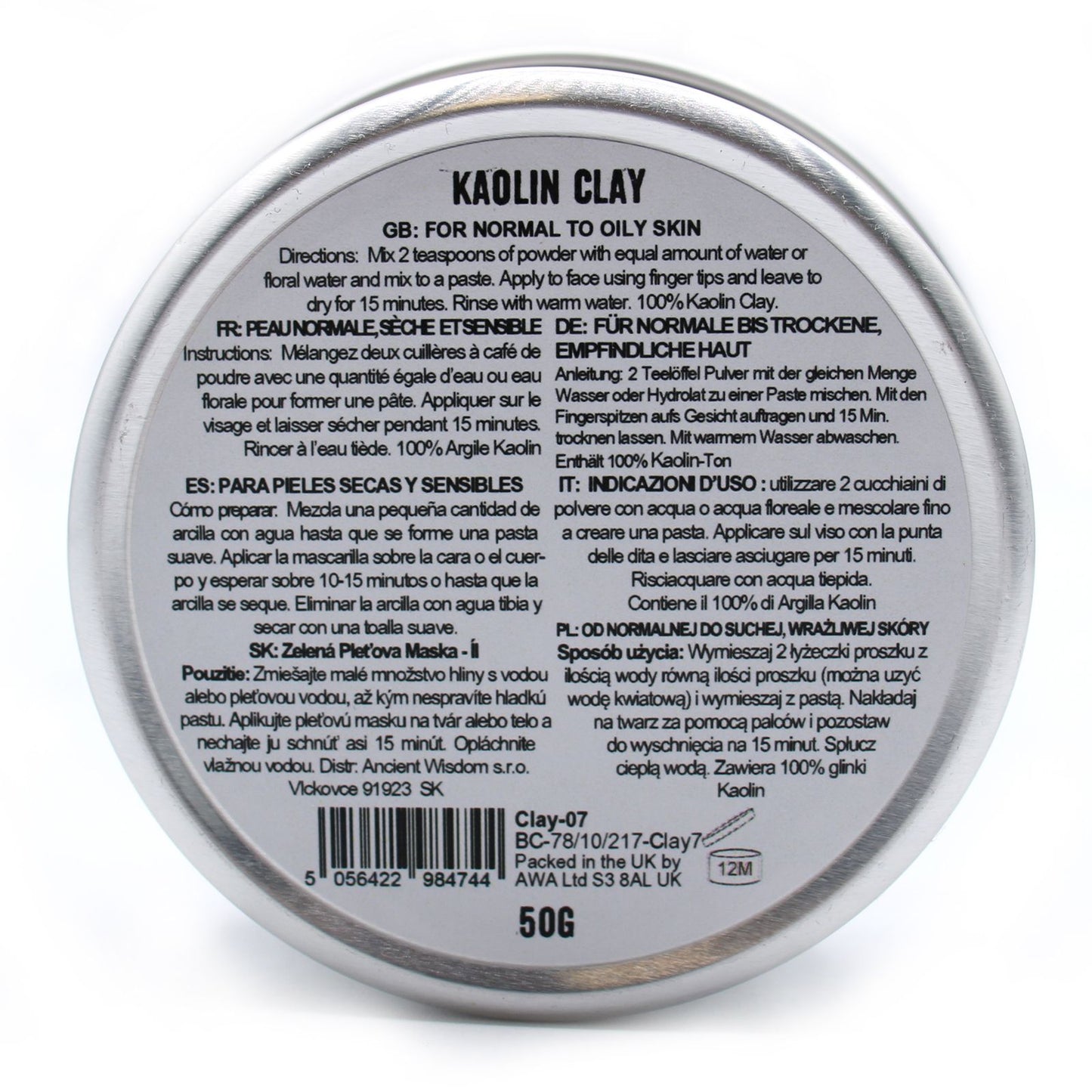 Argile Kaolin
