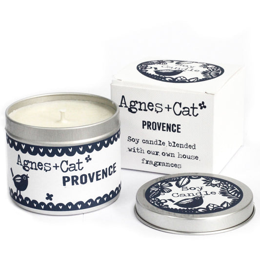 Bougie en étain - Provence