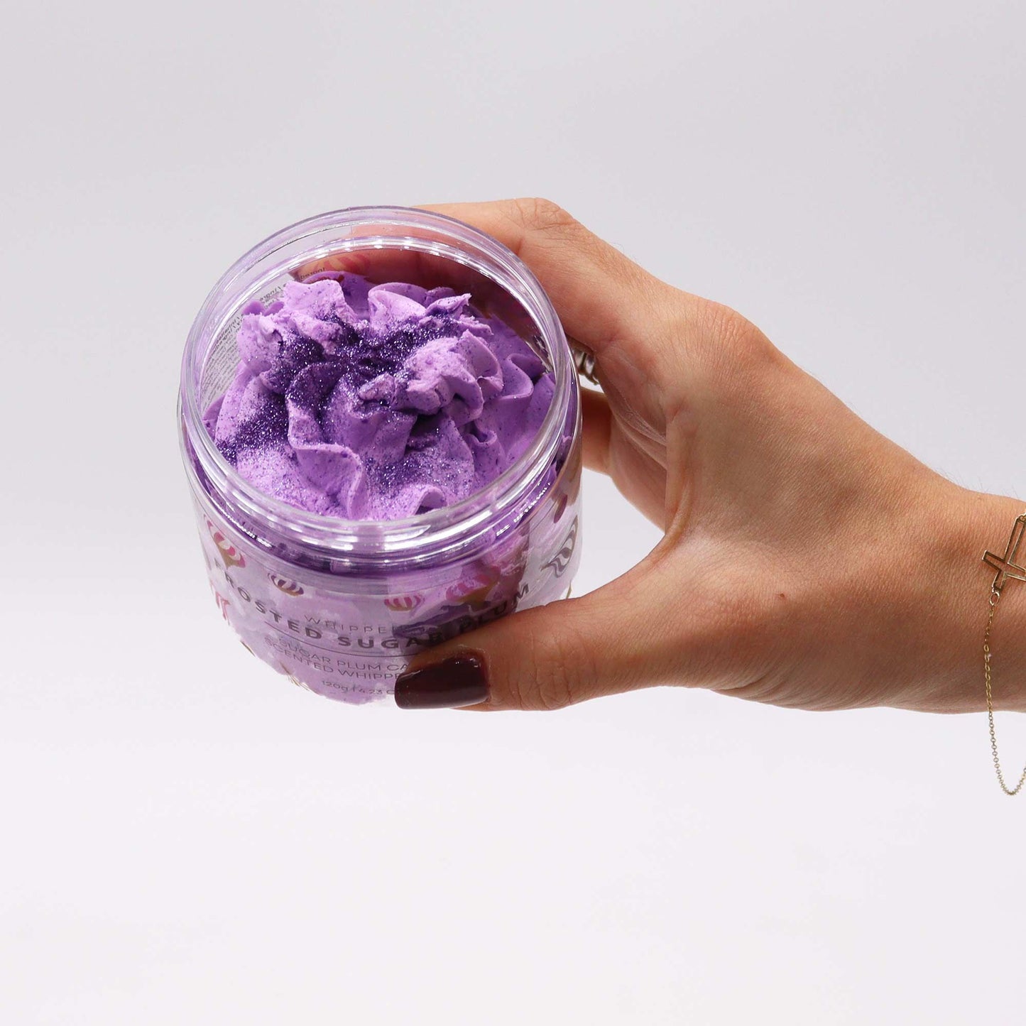Savon Crème fouettée - Prune sucrée givrée