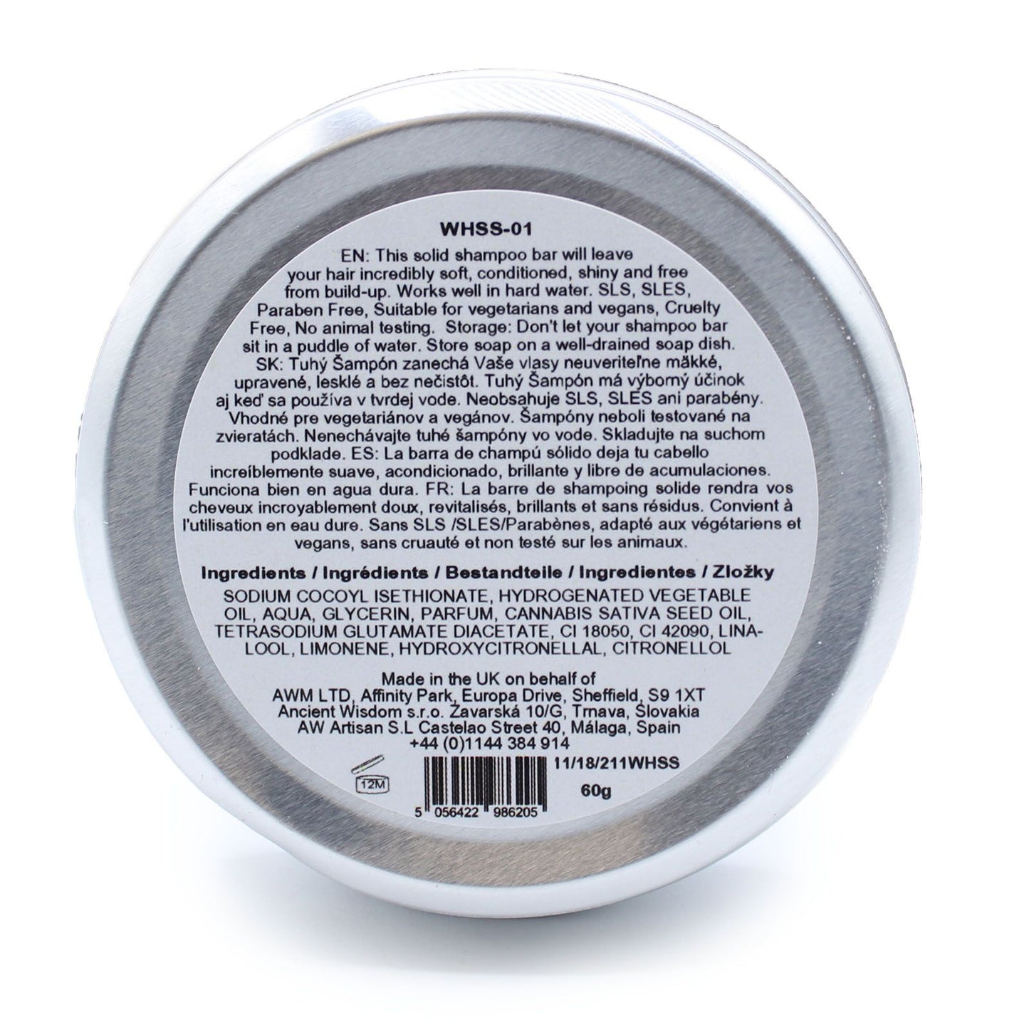 Shampoing solide Wild Hare - Orchidée