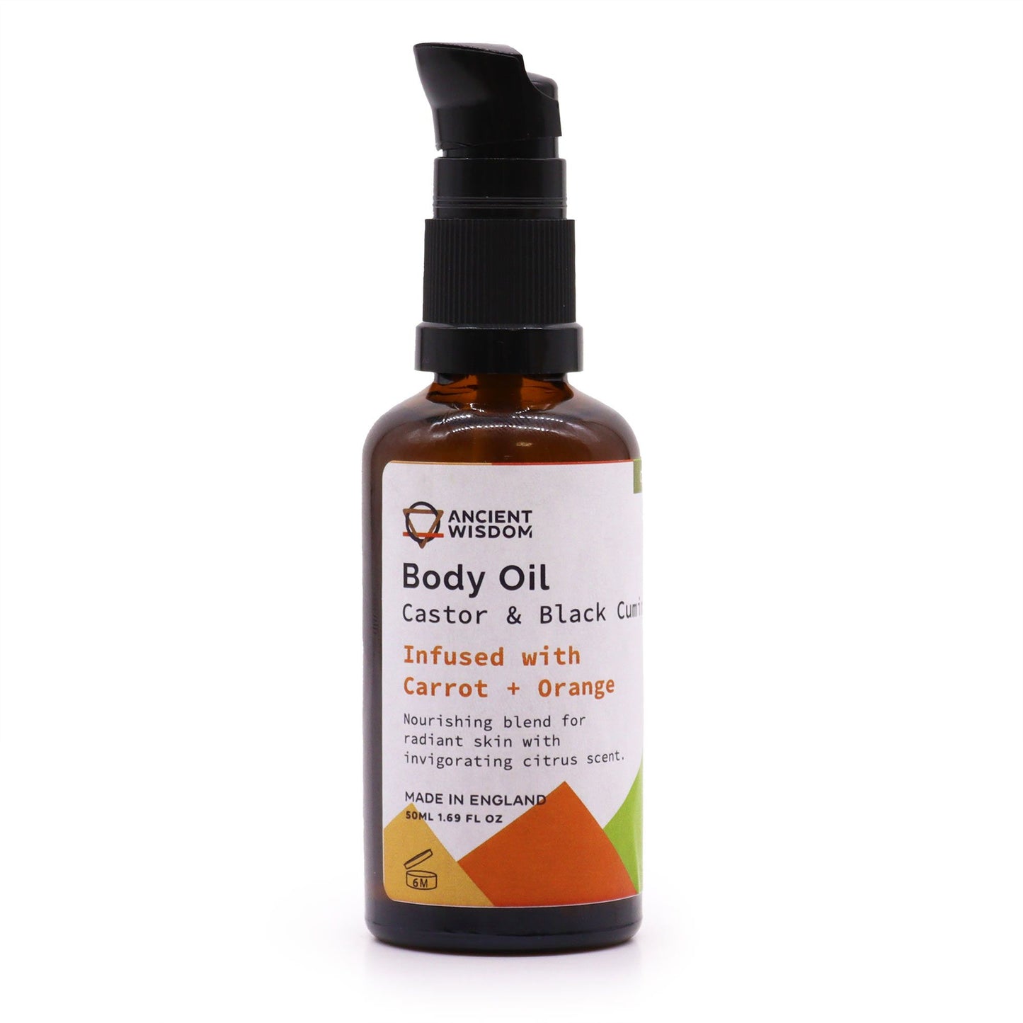 Huile corporelle bio - Carotte & Orange