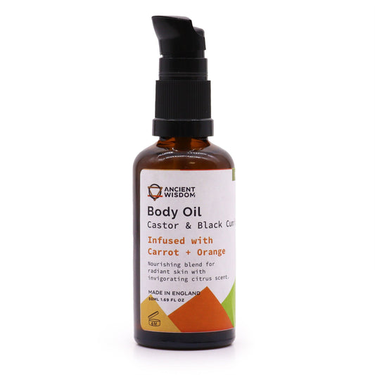Huile corporelle bio - Carotte & Orange