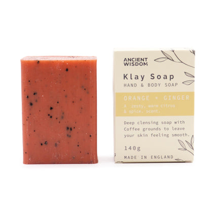 Savon à l’argile Klay - Orange & Gingembre