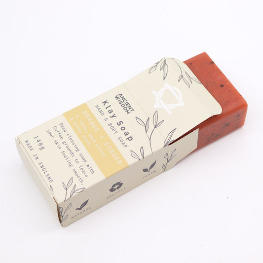 Savon à l’argile Klay - Orange & Gingembre