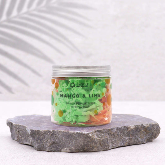 Savon Crème Fouettée - Mangue & Citron Vert