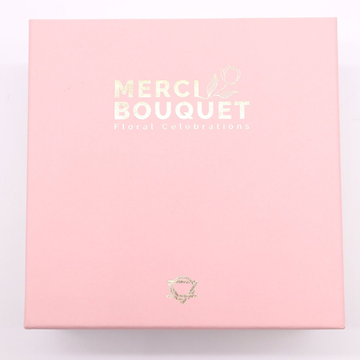 Coffret Roses de Savon Carré - Rose