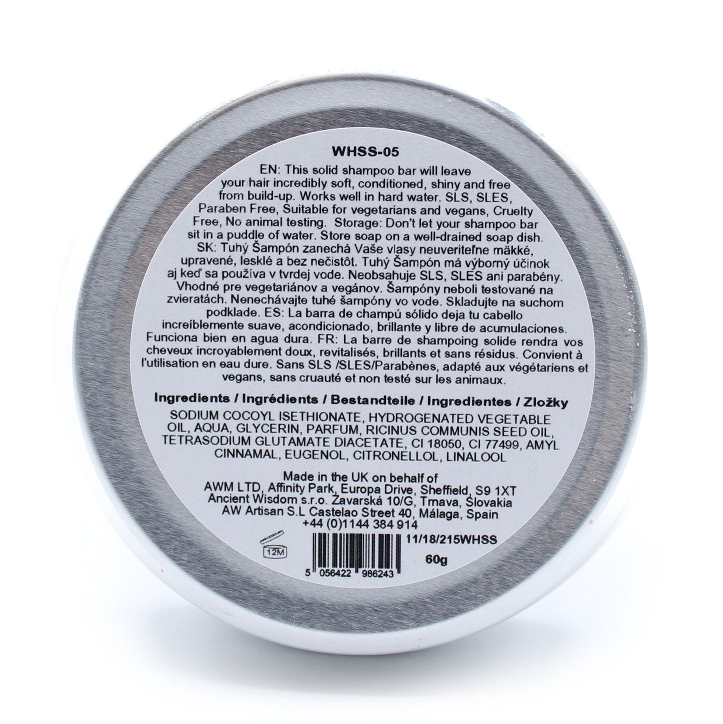 Shampoing solide Wild Hare - Bonbon Cerise