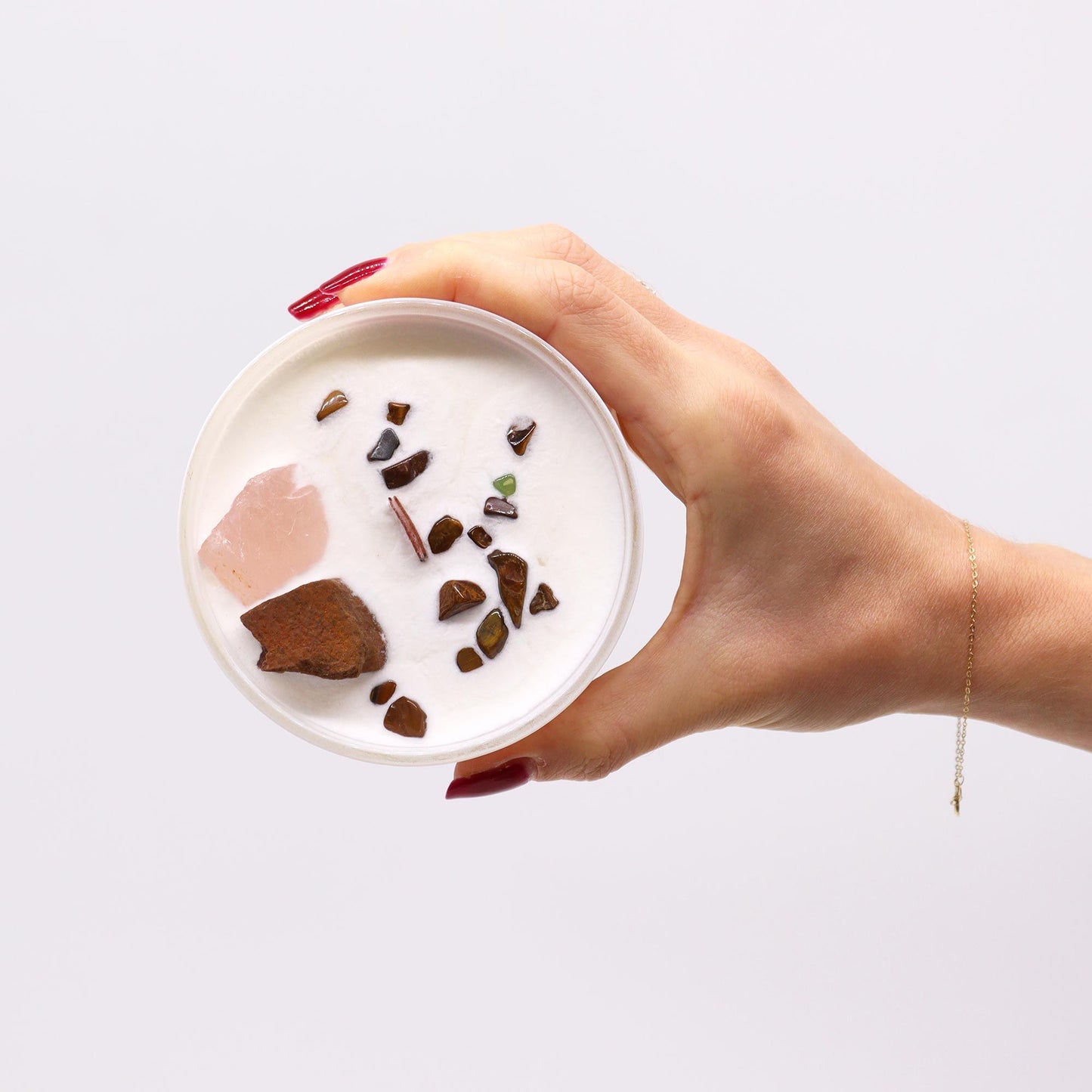 Bougie Chakra de Cristal - Chakra sacré