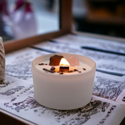 Bougie Chakra de Cristal - Chakra sacré