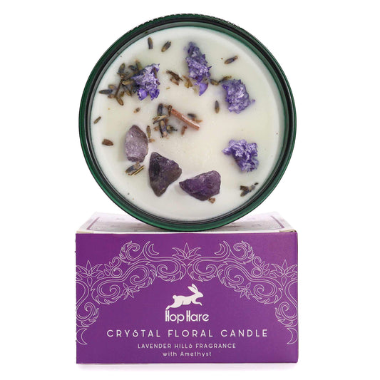 Bougie Fleur Magique en Cristal - La Lune