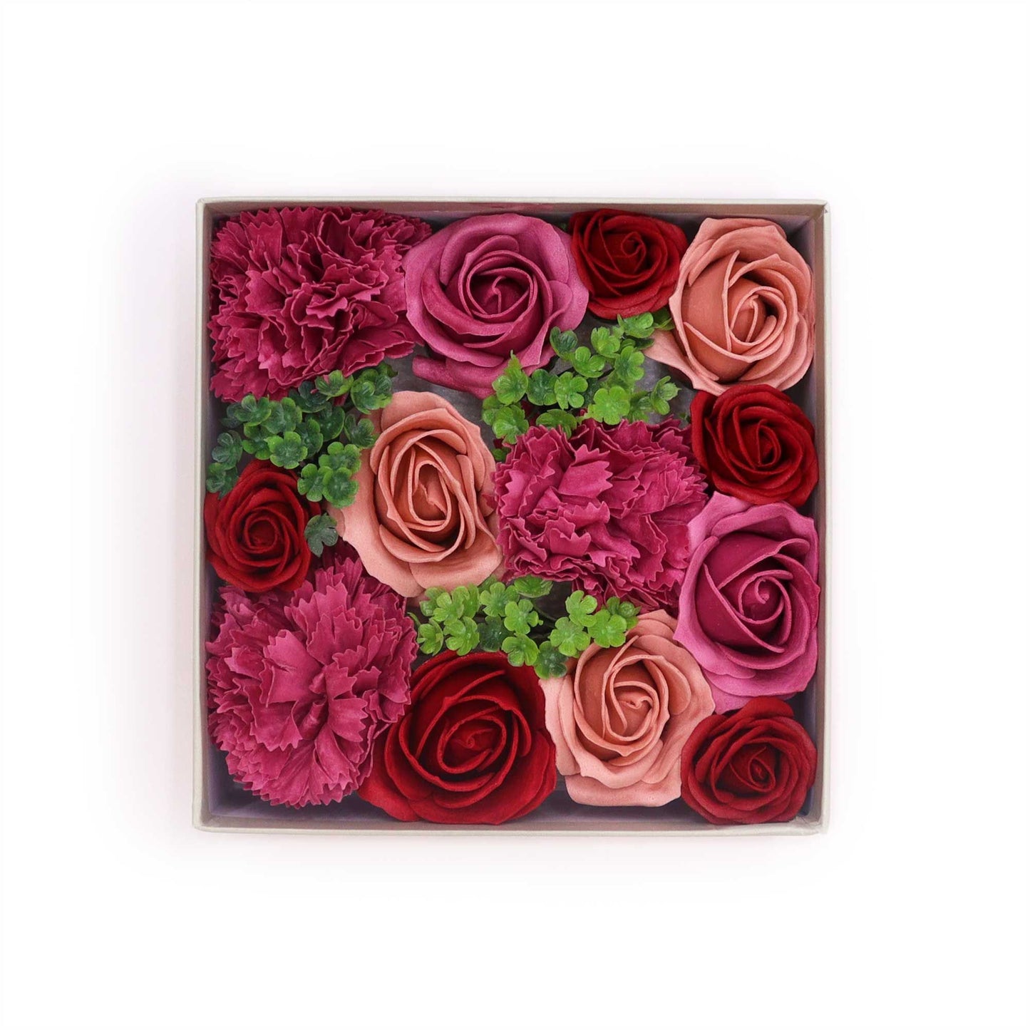 Coffret Roses de Savon Carré - Vintage