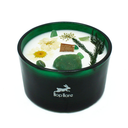 Bougie Fleur Magique en Cristal - Le Magicien