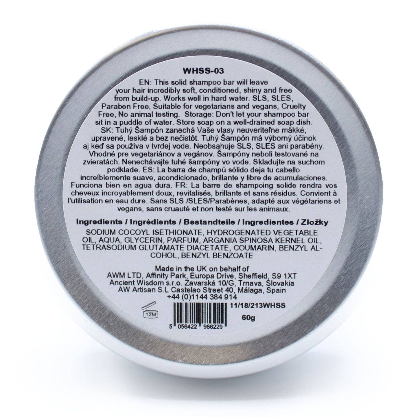 Shampoing solide Wild Hare - Noix de Coco