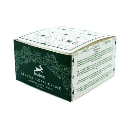 Bougie Fleur Magique en Cristal - Le Magicien