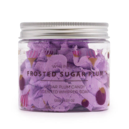 Savon Crème fouettée - Prune sucrée givrée