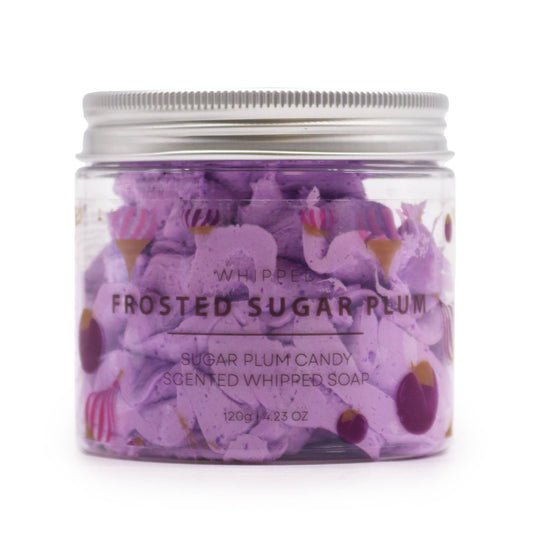 Savon Crème fouettée - Prune sucrée givrée