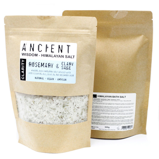 Sels de Bain de l’Himalaya Clarté - Romarin & Sauge Sclarée