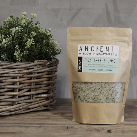 Sels de bain de l’Himalaya Détoxifiant - Arbre à Thé & Citron Vert