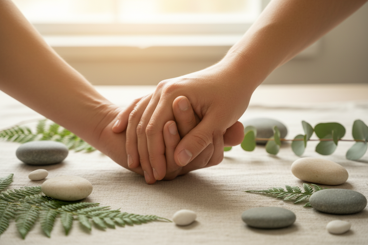 une image qui incarne le partenaire et la fiabilité sur un theme bien etre 